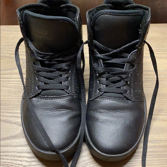 Supra Other - All Black Supra High Top Sneakers Unisex Kids ✨
